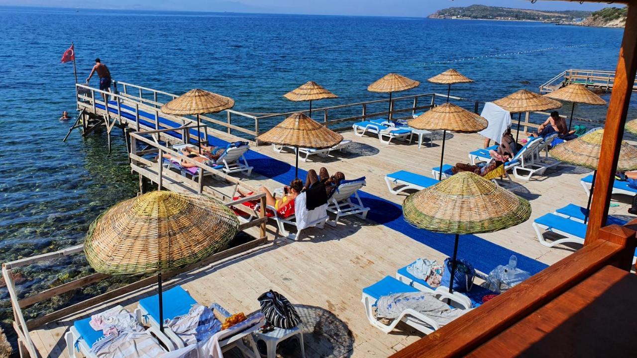 Assos Nazan Motel Restoran Beach Sokakagzi Extérieur photo